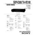 SONY TA-VE100 Service Manual cover photo