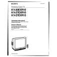 SONY KV-20EXR10 Owner's Manual cover photo