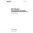 SONY CFD-S40CP Owner's Manual cover photo