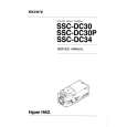 SONY SSCDC34 Service Manual cover photo