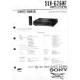 SONY SLV626HFT Service Manual cover photo