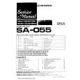 PIONEER SA055 Service Manual cover photo