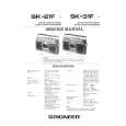 PIONEER SK-21F Service Manual cover photo