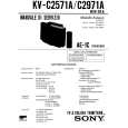 SONY KVC2971A Service Manual cover photo