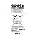 AKAI GX-646 Owner's Manual cover photo