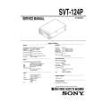 SONY SVT124P Service Manual cover photo