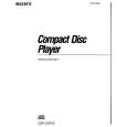 SONY CDP-C67ES Owner's Manual cover photo