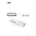 JVC KA-DV300 Owner's Manual cover photo