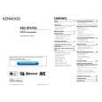 KENWOOD KDC-BT47SD Owner's Manual cover photo