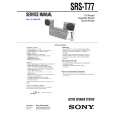 SONY SRST77 Service Manual cover photo