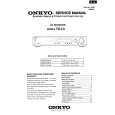 ONKYO TXL5 Service Manual cover photo