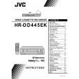 JVC HR-DD445EK Owner's Manual cover photo