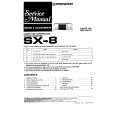 PIONEER SX-8 Service Manual cover photo