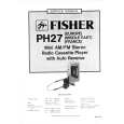 FISHER PH27 Service Manual cover photo