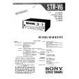 SONY STR-V6 Service Manual cover photo