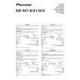 PIONEER SE-N7-EX1/XCN/EW Owner's Manual cover photo