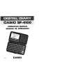 CASIO SF4100 Owner's Manual cover photo