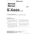 PIONEER S-A660/XTL/NC Service Manual cover photo