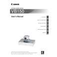 CANON VB150 Owner's Manual cover photo