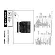 SANYO GXT 230 Service Manual cover photo