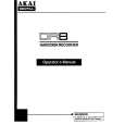 AKAI DR8 Owner's Manual cover photo