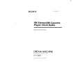 SONY ICF-CS660 Owner's Manual cover photo