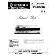 HITACHI VT52E/CT Service Manual cover photo