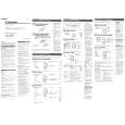 SONY ICDB16 Owner's Manual cover photo