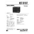 SONY HSTD107 Service Manual cover photo