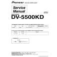 PIONEER DV-5500KD Service Manual cover photo