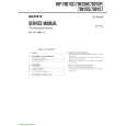 SONY MP7001 SC/SM/SP Service Manual cover photo