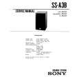 SONY SSA3B Service Manual cover photo