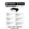 HITACHI HTA-7000 Service Manual cover photo