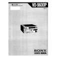 SONY VO9600P VOLUME 2 Service Manual cover photo
