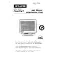 HITACHI CM600ET Owner's Manual cover photo