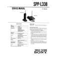 SONY SPPL338 Service Manual cover photo