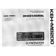 PIONEER KEH-M8200 Owner's Manual cover photo