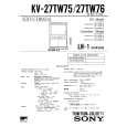 SONY KV-37TS35 Owner's Manual cover photo