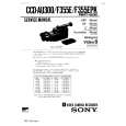 SONY CCDF355E Service Manual cover photo