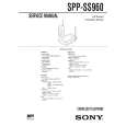 SONY SPPSS960 Service Manual cover photo