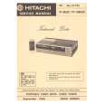 HITACHI VT8E/CT Service Manual cover photo