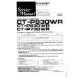 PIONEER CT-P730WR Service Manual cover photo