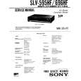 SONY SLV-595HF Service Manual cover photo