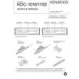 KENWOOD KDC1016 Service Manual cover photo