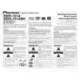 PIONEER BDR-101ABK/KB/5 Owner's Manual cover photo