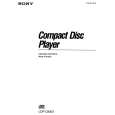 SONY CDP-C90ES Owner's Manual cover photo