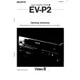 SONY EV-P2 Owner's Manual cover photo