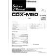 PIONEER CDXM50 Service Manual cover photo