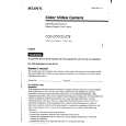 SONY CCD-Z7 Owner's Manual cover photo
