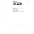 SONY XS-4623 Owner's Manual cover photo